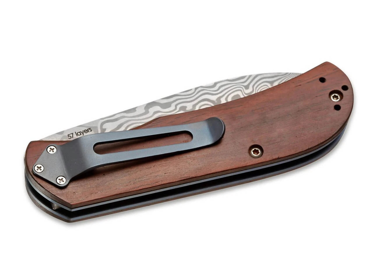 Böker Couteau Poche Exskelibur II Manche Cocobolo | Boker Plus 2 Böker Couteau Poche Exskelibur II Manche Cocobolo | Boker Plus – Image 2
