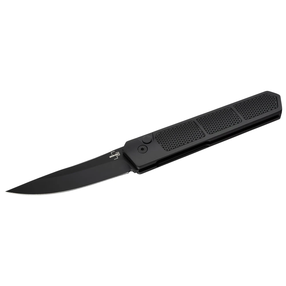 Couteau Automatique Kwaiken Grip Auto Black Manche Aluminium Boker Plus 2 Couteau Automatique Kwaiken Grip Auto Black Manche Aluminium Boker Plus – Image 2