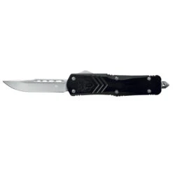 Couteau Automatique Medium FS-X Black Manche Aluminium Cobra Tec