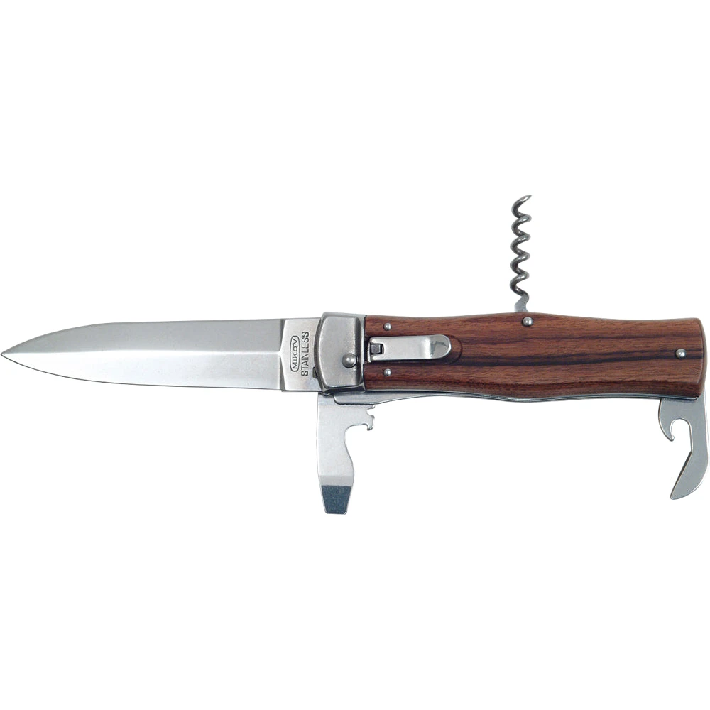 Couteau Automatique Predator 4 Pièces Manche Cocobolo Mikov 1 Couteau Automatique Predator 4 Pièces Manche Cocobolo Mikov