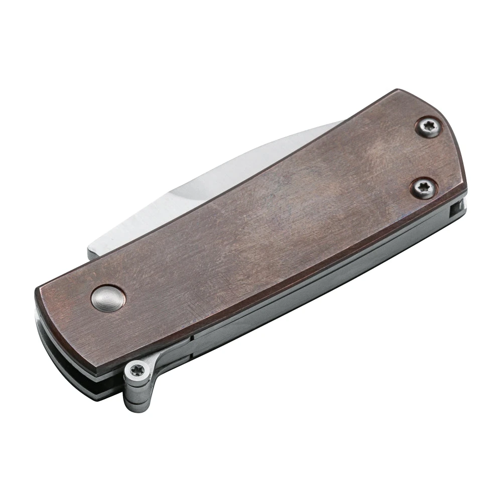 Couteau Automatique Shamsher Copper Manche Cuivre Boker Plus 2 Couteau Automatique Shamsher Copper Manche Cuivre Boker Plus – Image 2