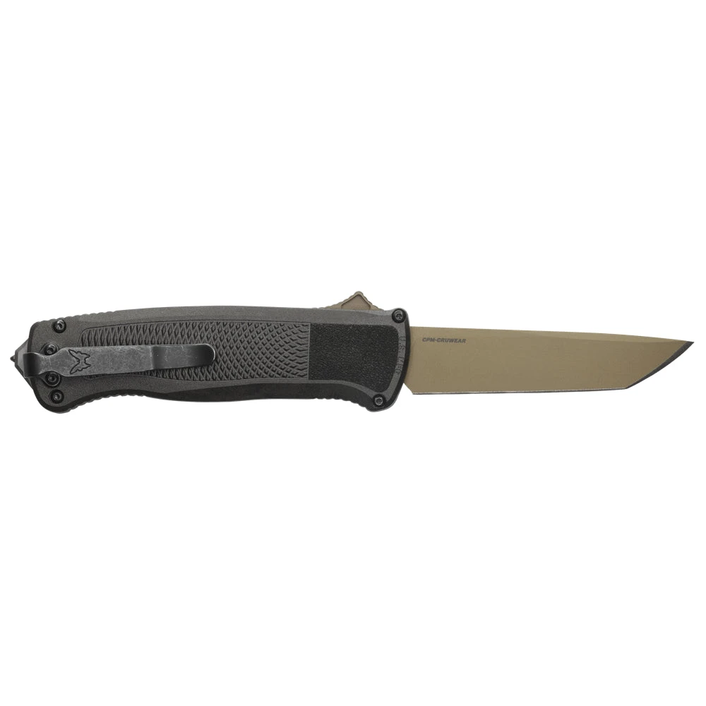 Couteau Automatique Shootout Manche CF-Elite Benchmade 4 Couteau Automatique Shootout Manche CF-Elite Benchmade – Image 4