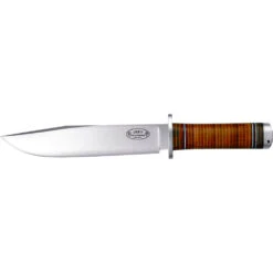 Couteau Bowie NL2 Odin Manche Cuir Fallkniven