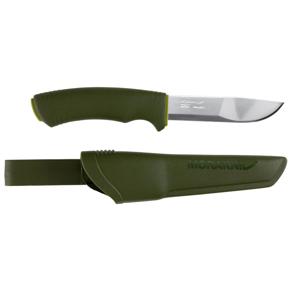 Couteau De Chasse Bushcraft Forest Manche Caoutchouc Morakniv 1 Couteau De Chasse Bushcraft Forest Manche Caoutchouc Morakniv