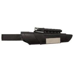 Couteau De Chasse Bushcraft Survival Black Manche Caoutchouc Morakniv