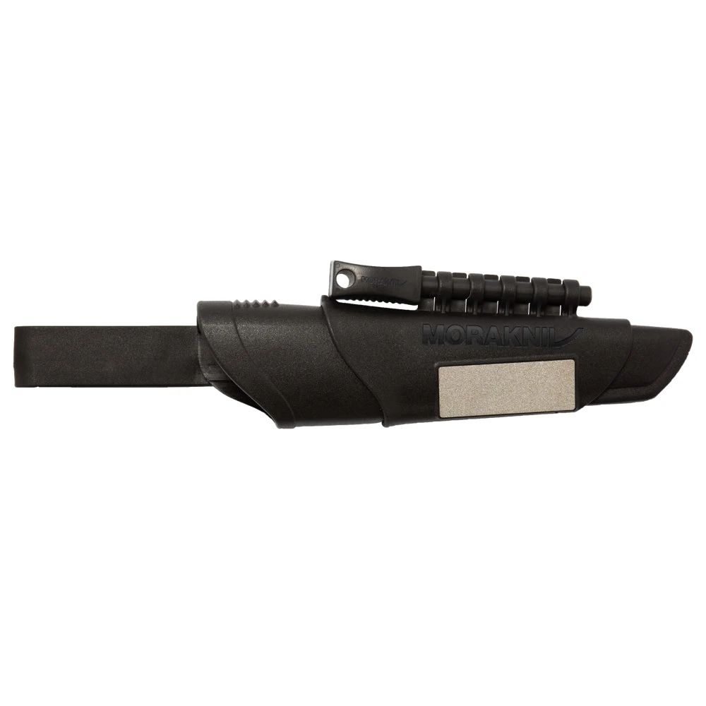 Couteau De Chasse Bushcraft Survival Black Manche Caoutchouc Morakniv 1 Couteau De Chasse Bushcraft Survival Black Manche Caoutchouc Morakniv