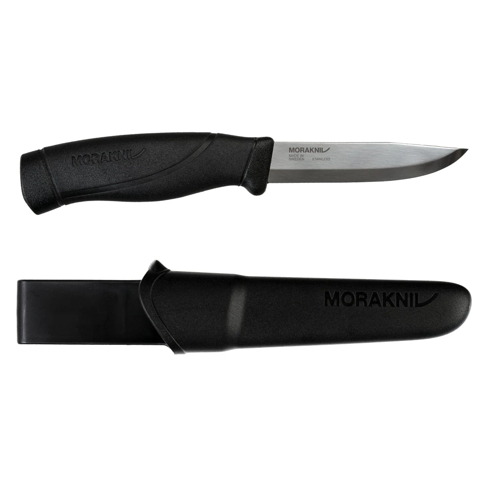 Couteau De Chasse Companion HD Black Manche Polymère Morakniv 1 Couteau De Chasse Companion HD Black Manche Polymère Morakniv