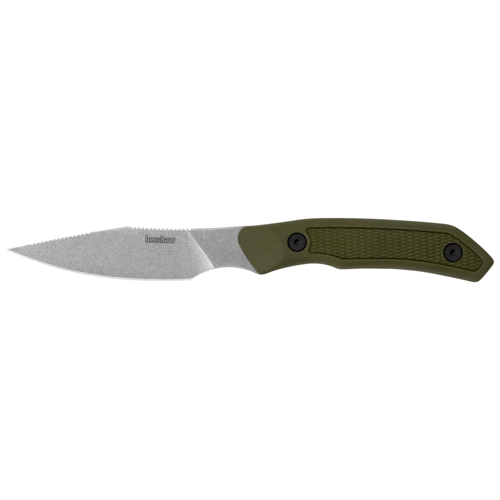 Couteau De Chasse Deschutes Caper Manche Caoutchouc Kershaw 1 Couteau De Chasse Deschutes Caper Manche Caoutchouc Kershaw