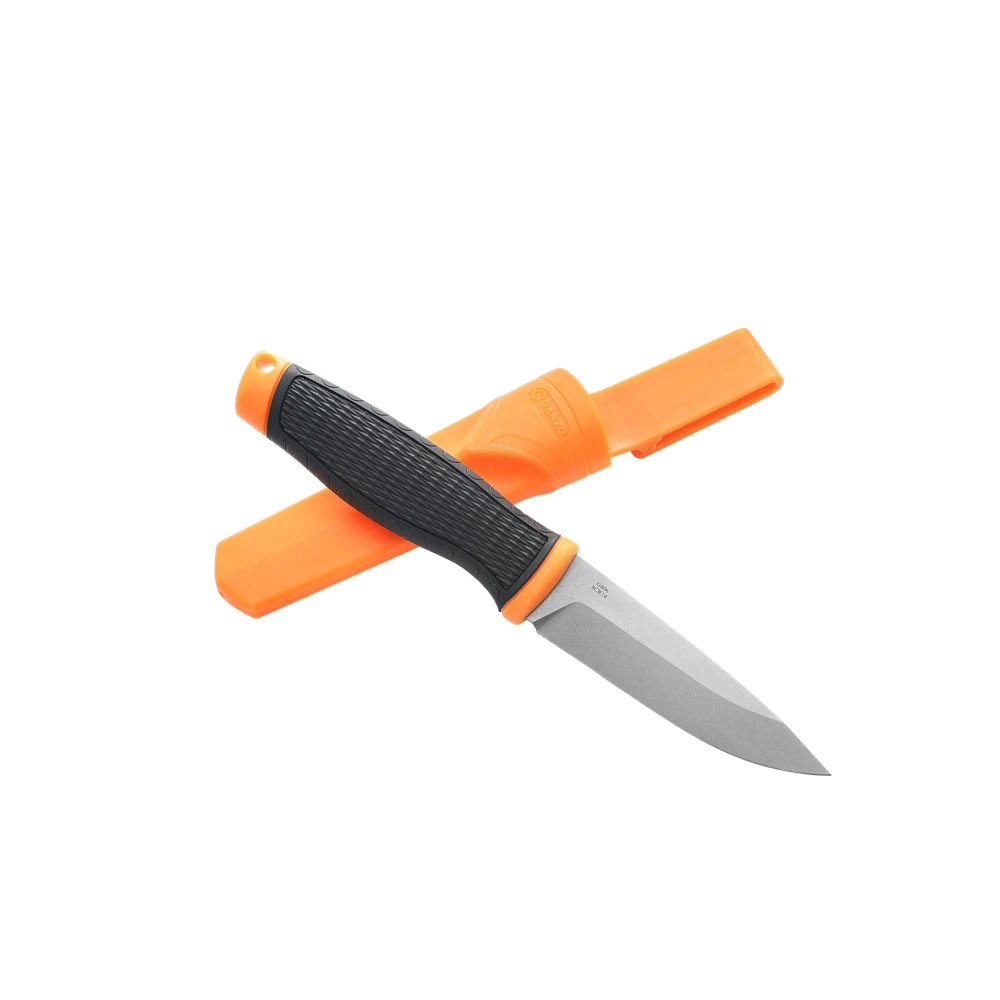 Couteau De Chasse G806 Orange Manche PP+TPR Ganzo 4 Couteau De Chasse G806 Orange Manche PP+TPR Ganzo – Image 4