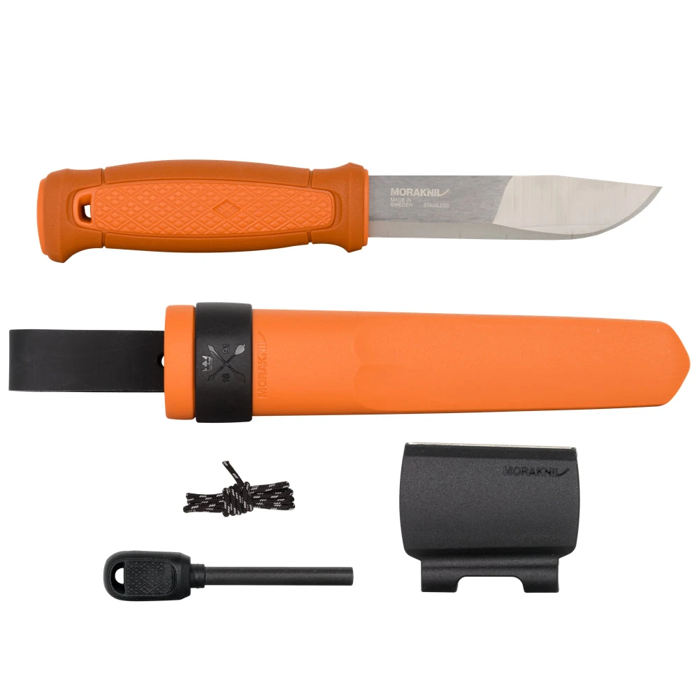 Couteau De Chasse Kansbol Avec Kit De Survie Orange Manche Polyamide Morakniv 1 Couteau De Chasse Kansbol Avec Kit De Survie Orange Manche Polyamide Morakniv