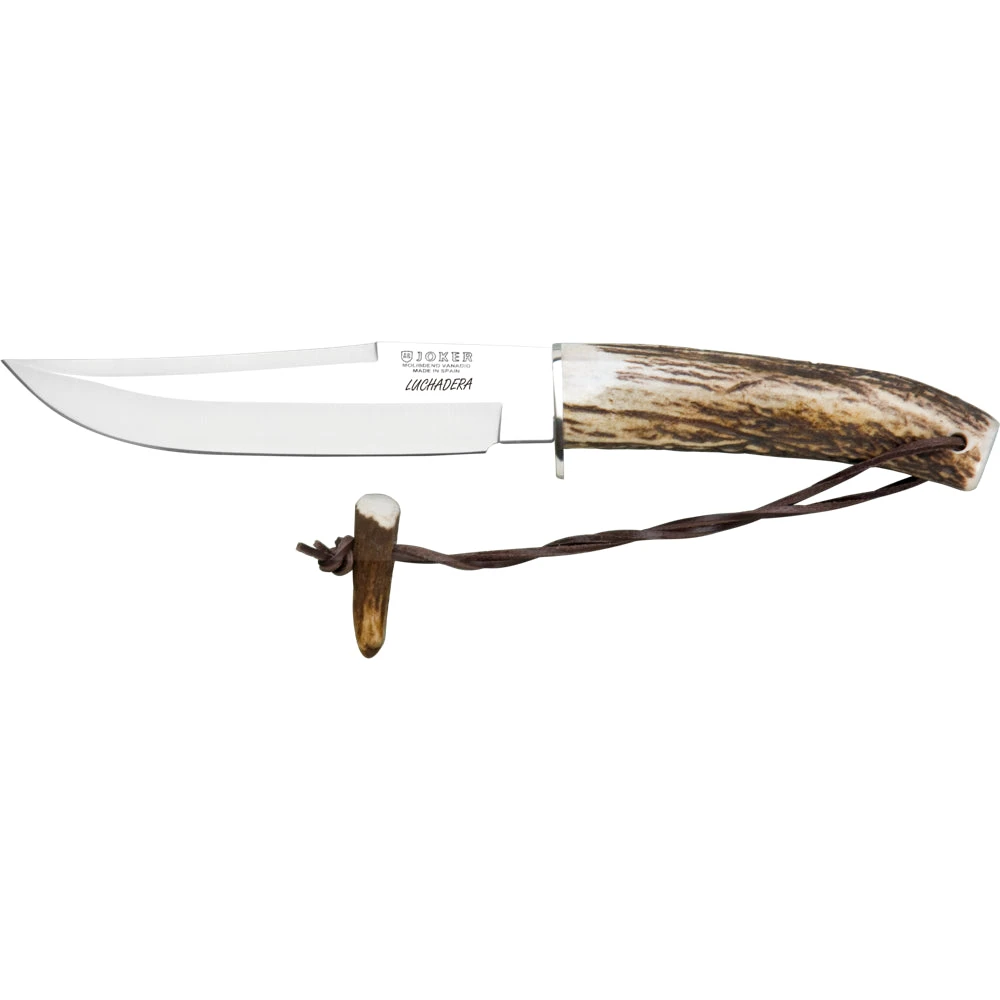 Couteau De Chasse Luchadera Manche Bois De Cerf Joker 1 Couteau De Chasse Luchadera Manche Bois De Cerf Joker