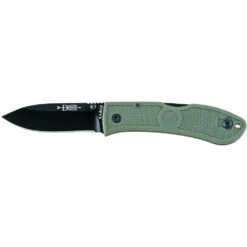 Couteau De Poche Dozier Folding Hunter Foliage Green Manche Zytel Kabar