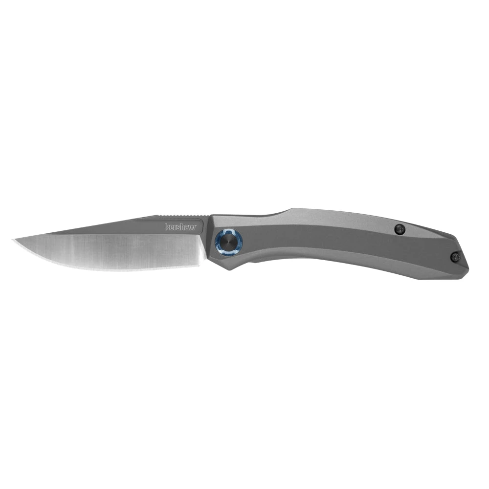 Couteau De Poche Highball Manche Acier Kershaw 1 Couteau De Poche Highball Manche Acier Kershaw