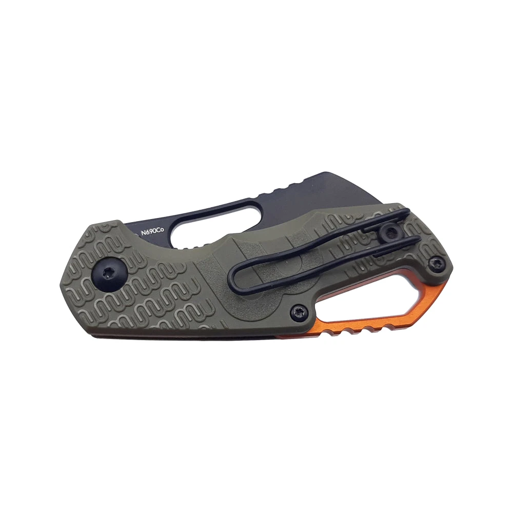 Couteau De Poche Isonzo Marron/Orange Manche FRN MKM 2 Couteau De Poche Isonzo Marron/Orange Manche FRN MKM – Image 2