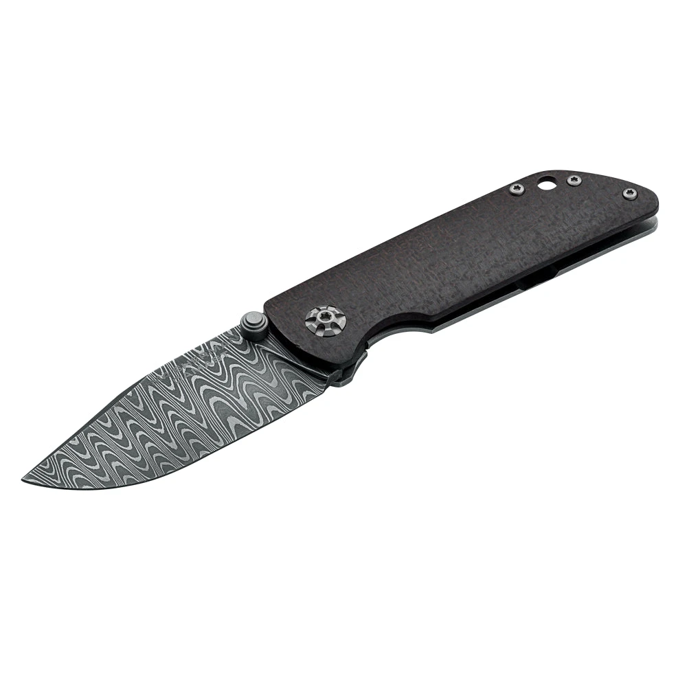 Couteau De Poche M4 Sherman Damas Manche Micarta Boker 1 Couteau De Poche M4 Sherman Damas Manche Micarta Boker