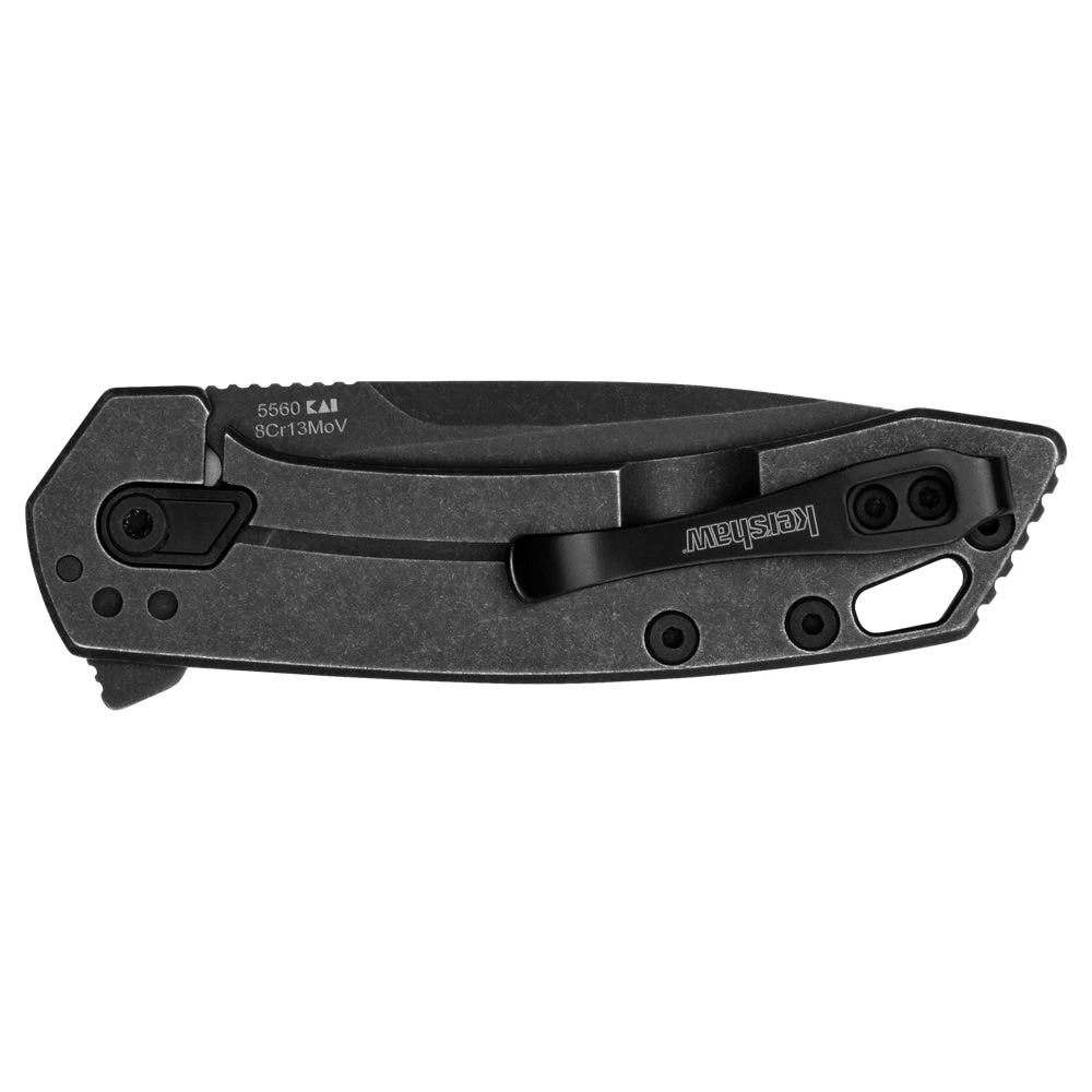 Couteau De Poche Radar Manche Acier Kershaw 2 Couteau De Poche Radar Manche Acier Kershaw – Image 2