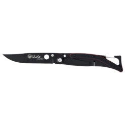 Couteau De Poche SP1T Noir/Rouge Manche G10/Acier Lug