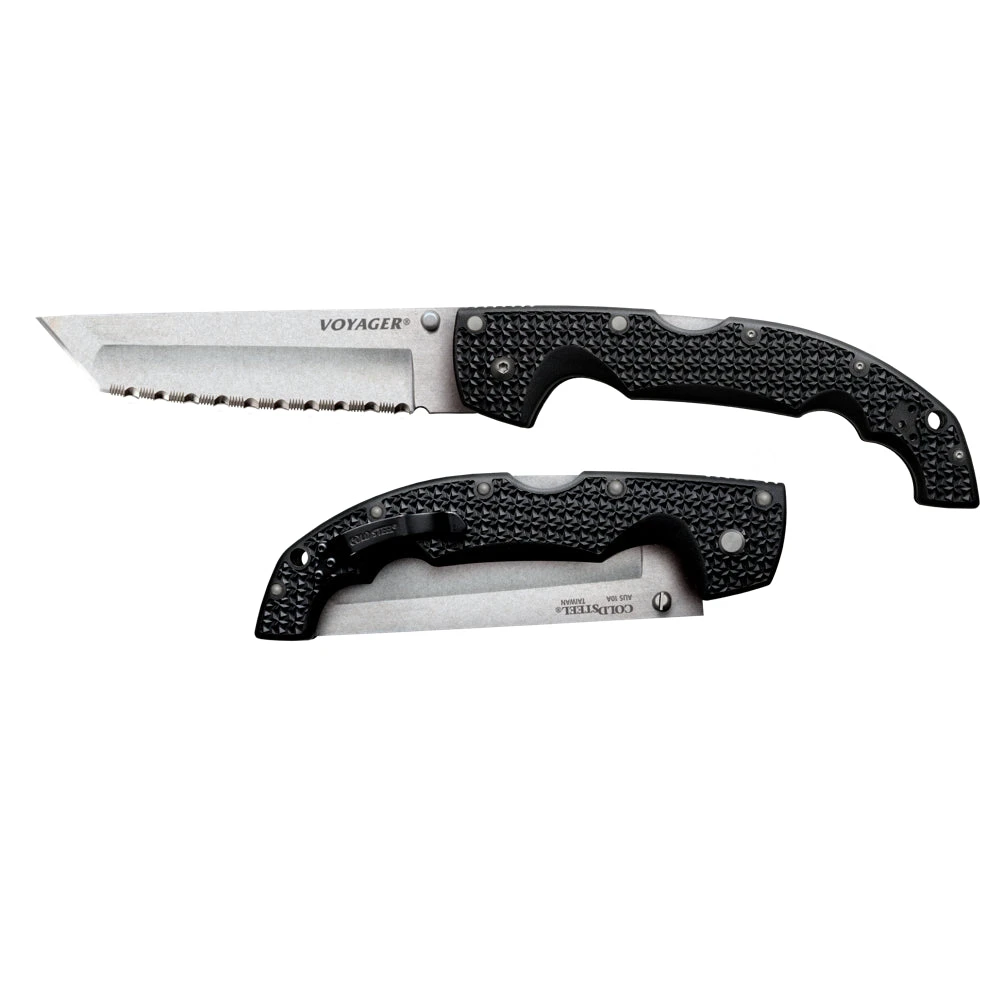 Couteau De Poche XL Voyager Tanto Manche Griv-Ex Cold Steel 1 Couteau De Poche XL Voyager Tanto Manche Griv-Ex Cold Steel