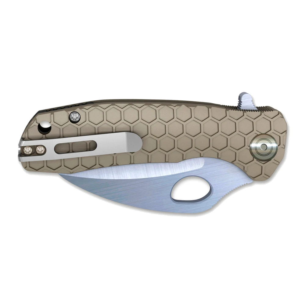 Karambit Claw D2 Medium Tan Plain Manche FRN Honey Badger 2 Karambit Claw D2 Medium Tan Plain Manche FRN Honey Badger – Image 2