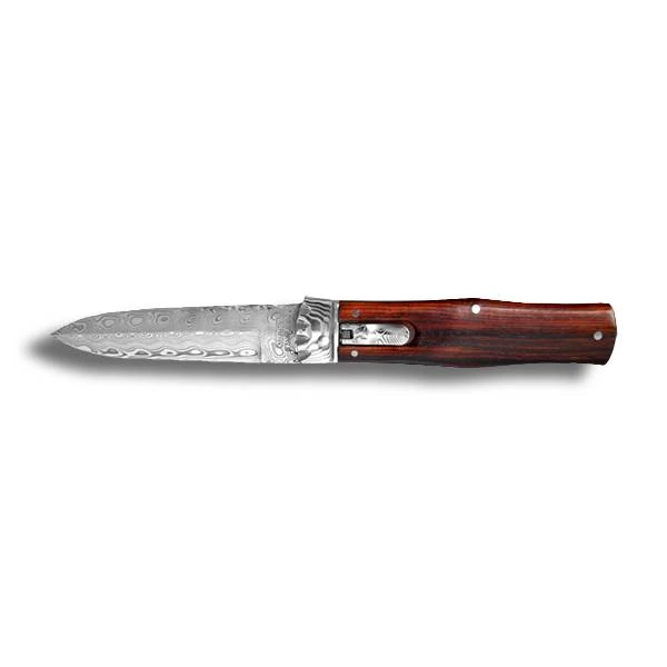 Couteau Automatique Jaguar Manche Cocobolo | Mikov 1 Couteau Automatique Jaguar Manche Cocobolo | Mikov