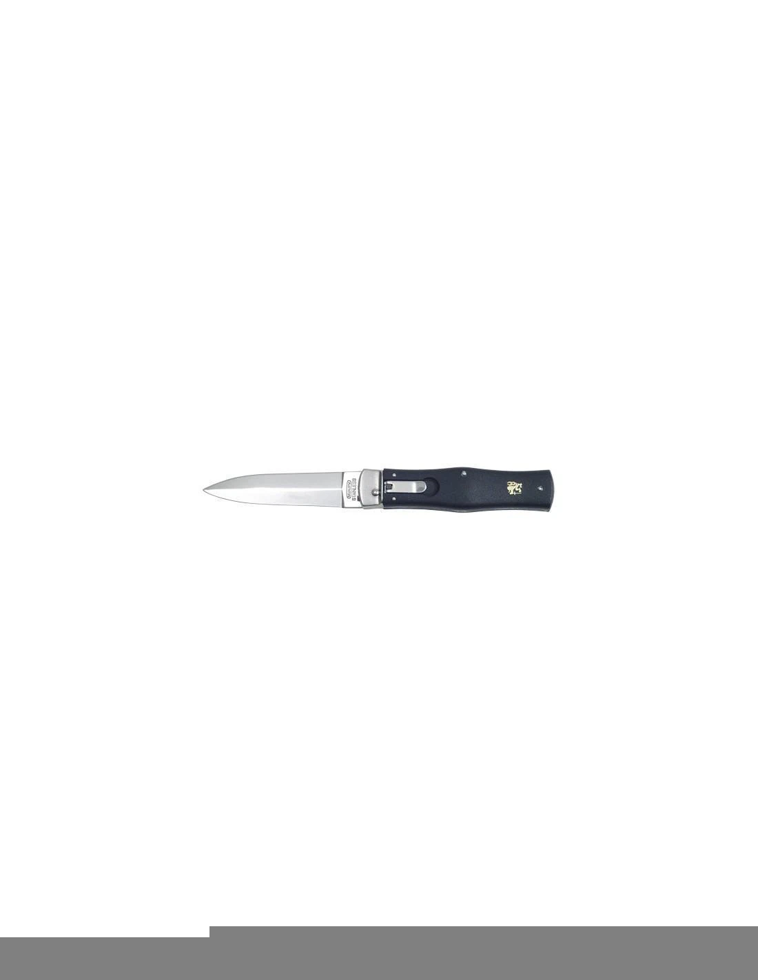 Couteau Automatique Mikov Predator - Clip Noir 1 Couteau Automatique Mikov Predator - Clip Noir