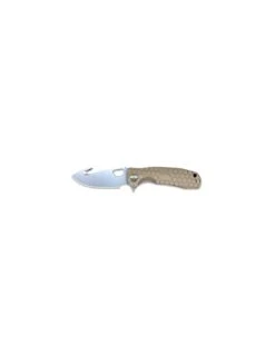 Couteau Pliant Honey Badger Hook Large Tan