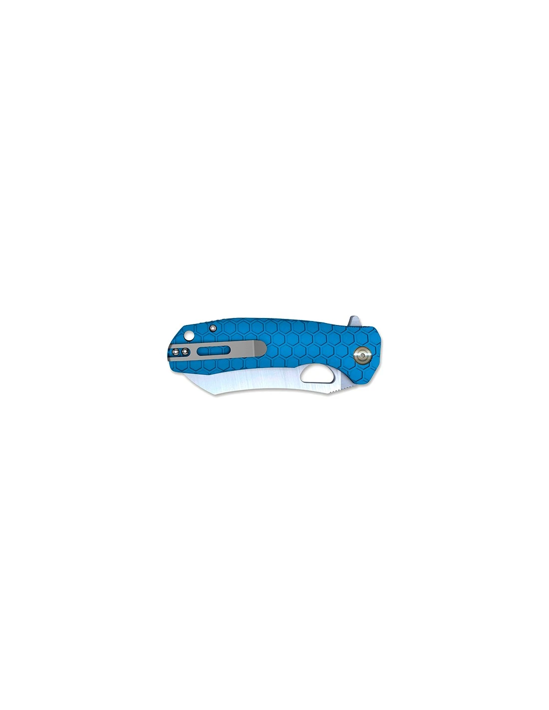 Couteau Pliant Honey Badger Wharncleaver Medium Blue 2 Couteau Pliant Honey Badger Wharncleaver Medium Blue – Image 2