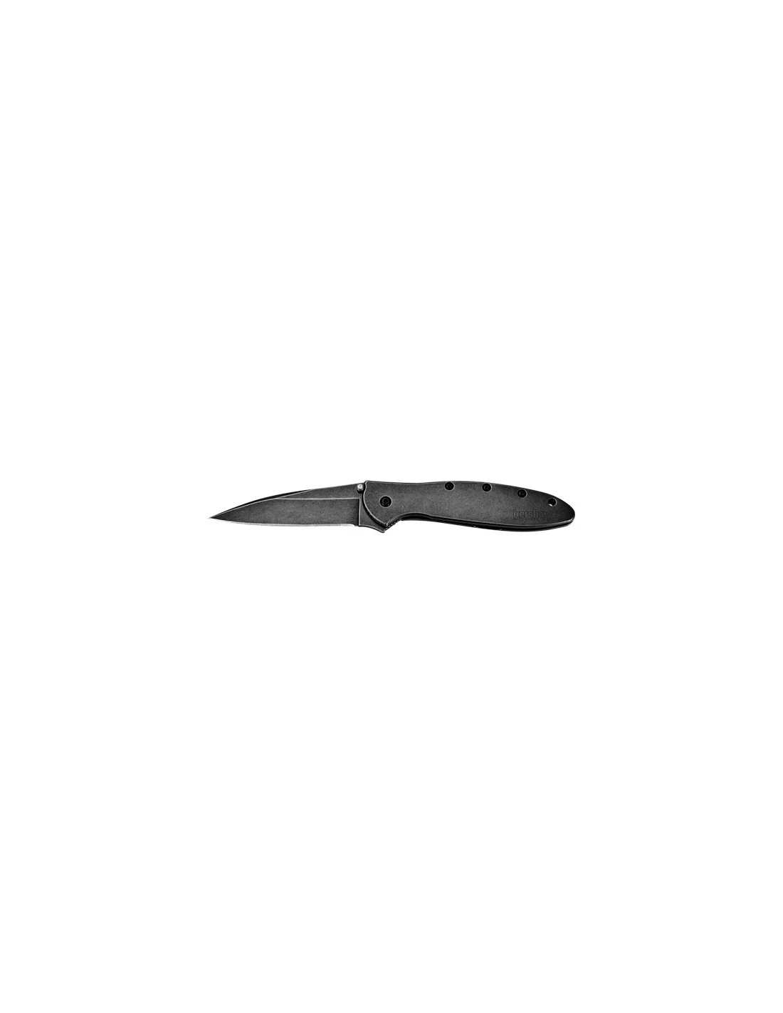 Couteau Pliant Kershaw Leek Blackwash 1 Couteau Pliant Kershaw Leek Blackwash
