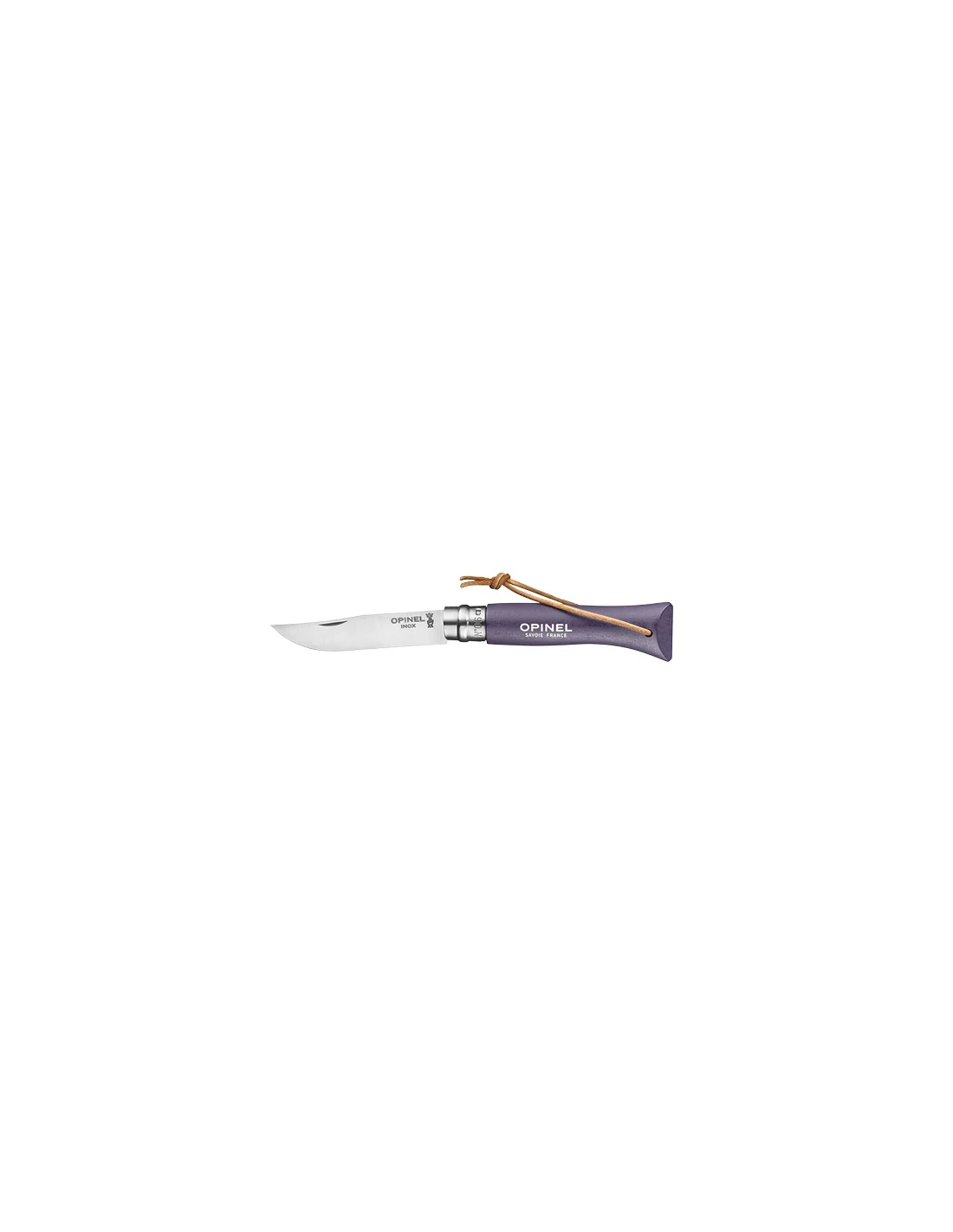 Couteau Pliant Opinel Baroudeur N°06 Inox Violet 1 Couteau Pliant Opinel Baroudeur N°06 Inox Violet
