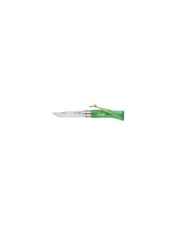 Couteau Pliant Opinel Baroudeur N°07 Inox Vert Prairie