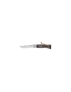 Couteau Pliant Opinel Baroudeur N°08 Inox Noir Brun
