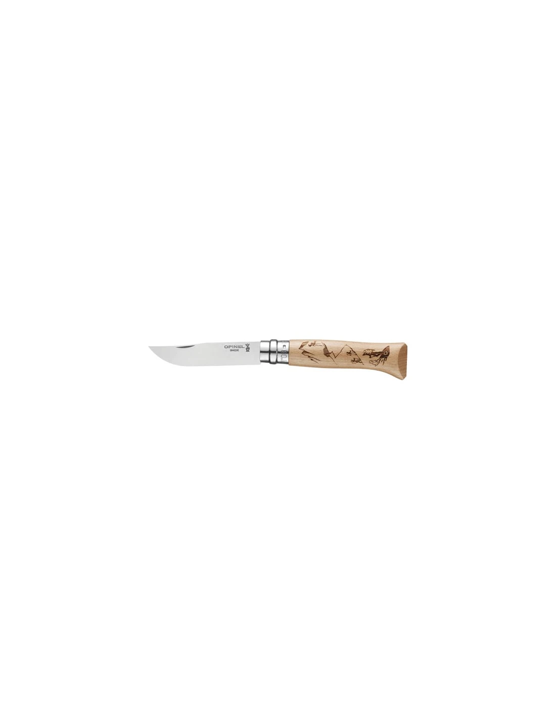 Couteau Pliant Opinel N°08 Sport Rando 1 Couteau Pliant Opinel N°08 Sport Rando