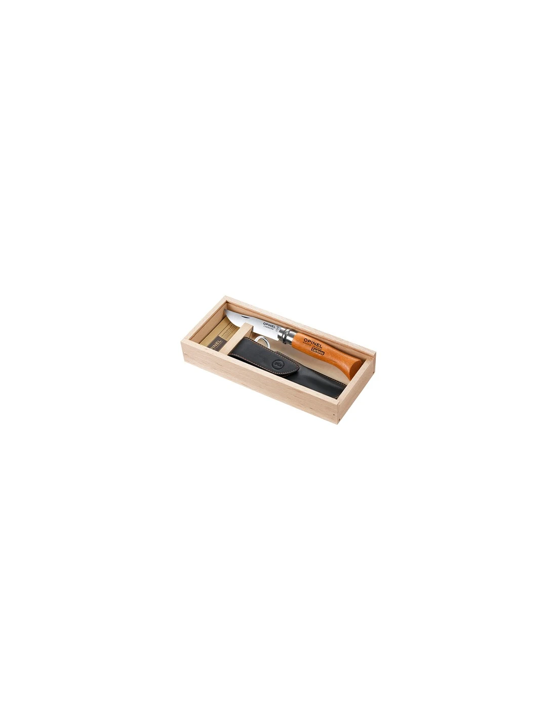 Couteau Pliant Opinel Plumier Carbone N°08 Hêtre 1 Couteau Pliant Opinel Plumier Carbone N°08 Hêtre