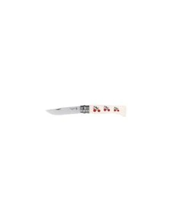 Couteau Pliant Opinel Tour De France Inox N°08 Blanc