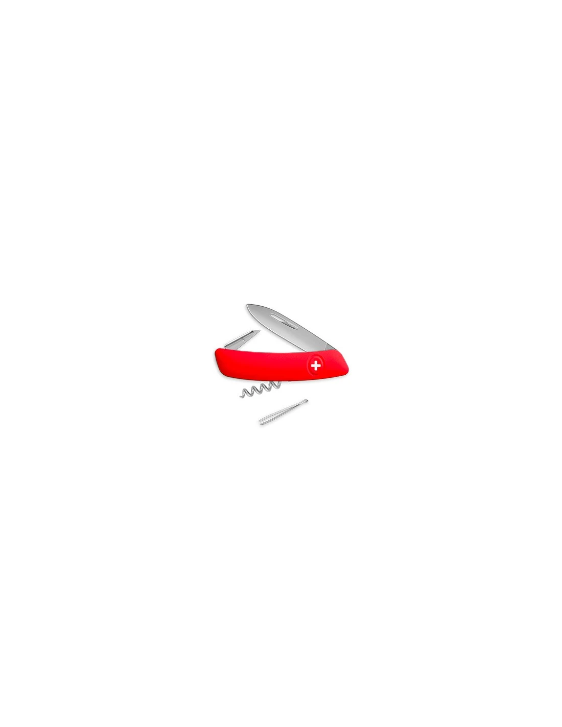 Couteau Suisse Swiza D01 Rouge Matte 1 Couteau Suisse Swiza D01 Rouge Matte